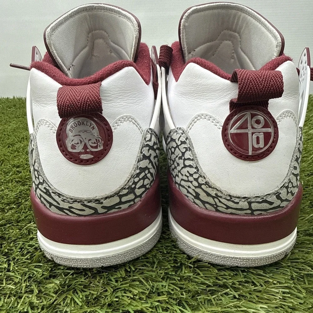 Jordan Spizike Low Shoes Mens Size 12 White Red Elephant Basketball FQ1759-106